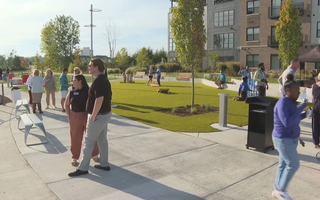 Benton Harbor Opens Canal Commons Waterfront Public Plaza
