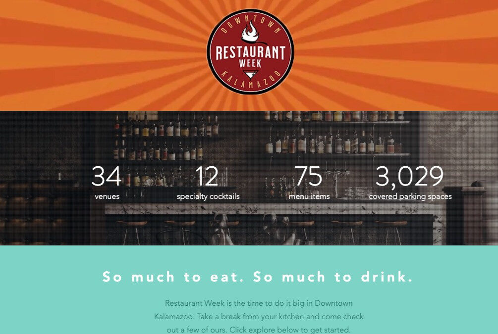Explore Kalamazoo Restaurant Week Across the County